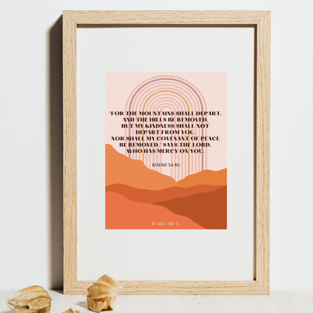 Though The Mountains Depart