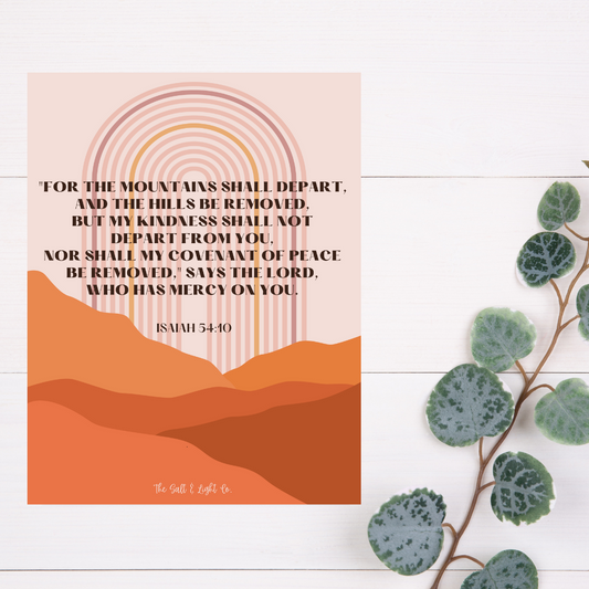 Though The Mountains Depart