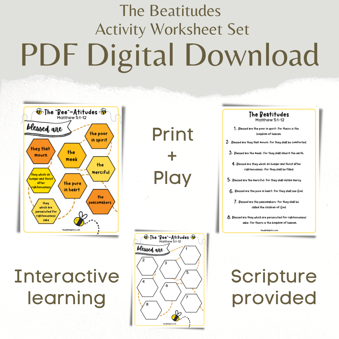 The Beatitudes Activity Sheet