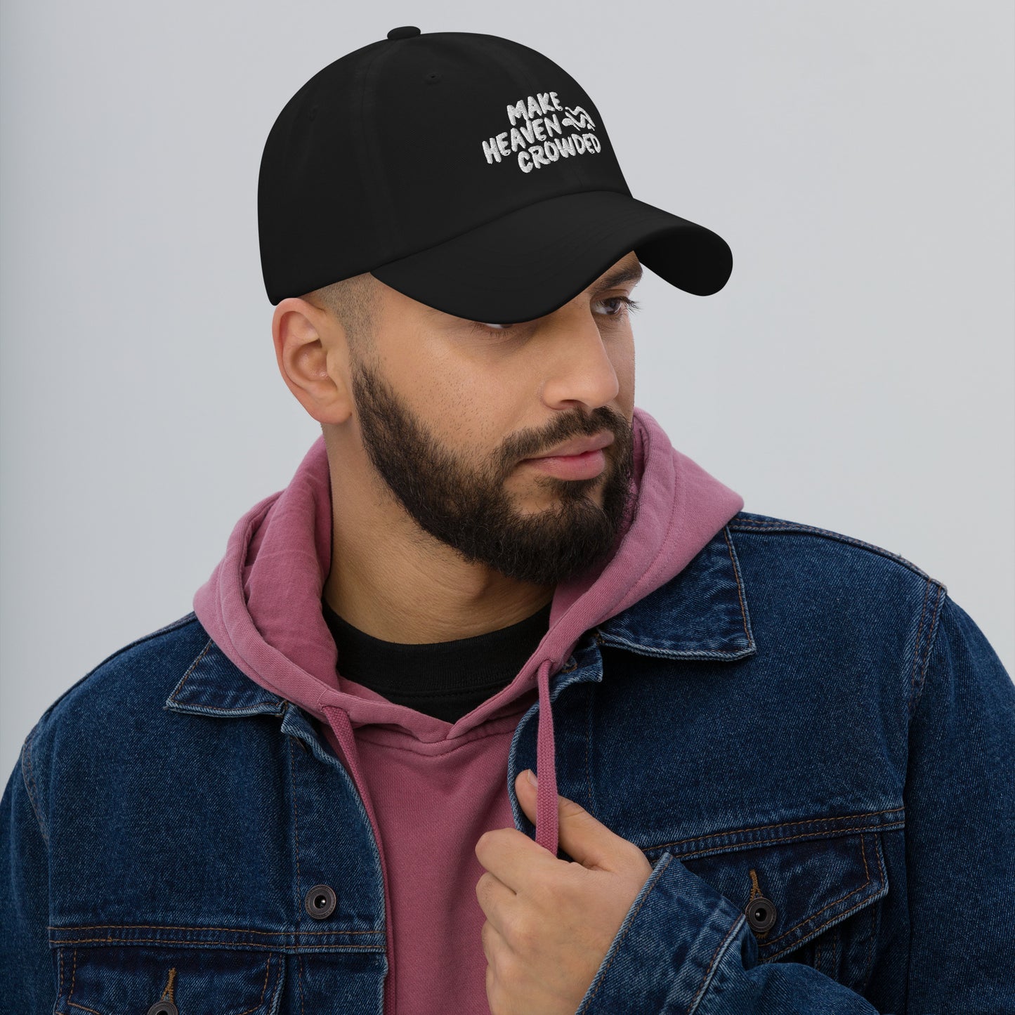 Make Heaven Crowded Dad Hat